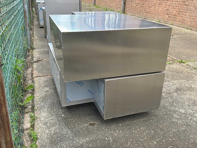 Tilbox onderbouw gereedschapskist met lades links en rechts. - afbeelding 3 van  3