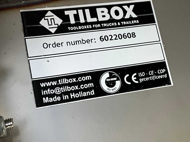 Tilbox onderbouw gereedschapskist - afbeelding 8 van  8