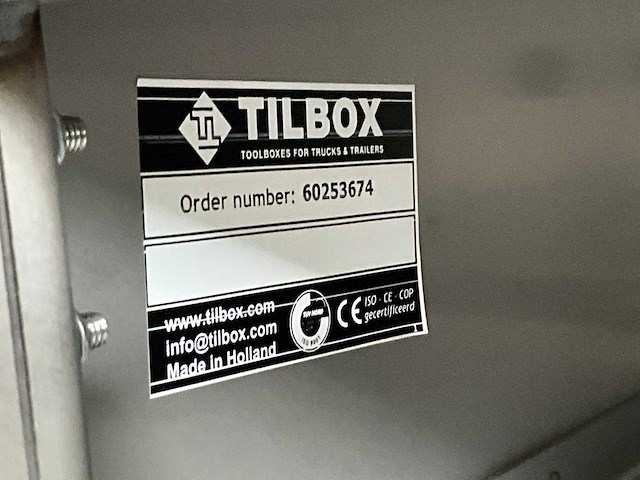 Tilbox onderbouw gereedschapskist - afbeelding 3 van  11