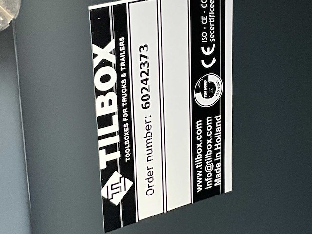 Tilbox onderbouw gereedschapskist - afbeelding 6 van  6