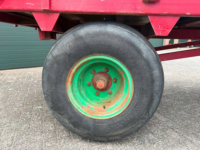 Tillaar eenassige aanhangwagen 3550 × 1650 mm - afbeelding 3 van  17