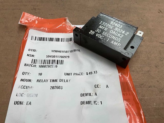 Time delay relay (10x) - afbeelding 1 van  4