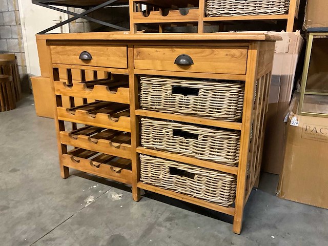 Timeless wijnkast met lades - afbeelding 8 van  13