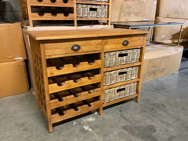 Timeless wijnkast met lades - afbeelding 10 van  13