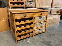 Timeless wijnkast met lades - afbeelding 10 van  13