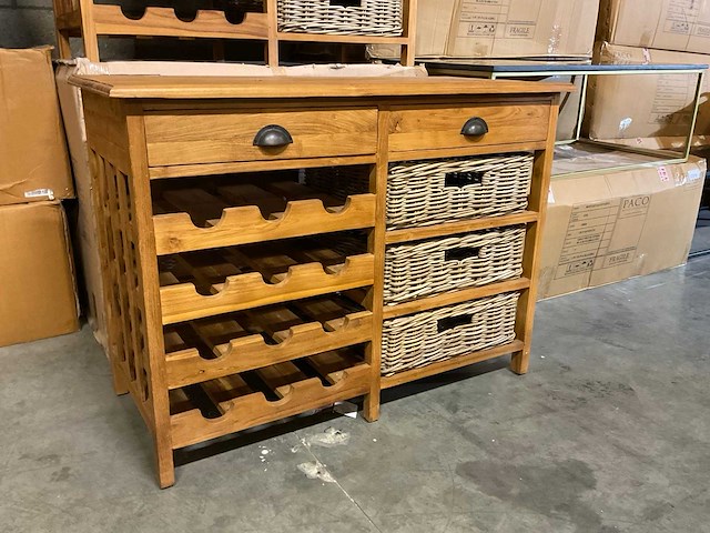 Timeless wijnkast met lades - afbeelding 11 van  13