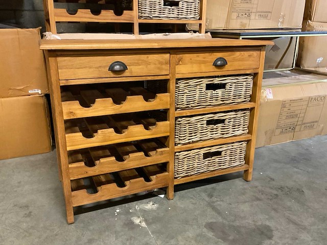 Timeless wijnkast met lades - afbeelding 12 van  13