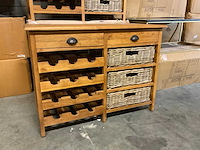 Timeless wijnkast met lades - afbeelding 12 van  13