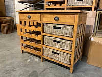 Timeless wijnkast met lades