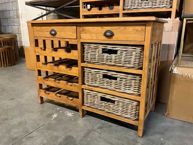 Timeless wijnkast met lades - afbeelding 6 van  13