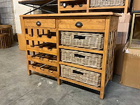 Timeless wijnkast met lades - afbeelding 6 van  13