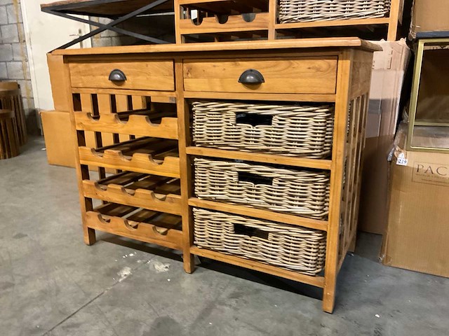 Timeless wijnkast met lades - afbeelding 7 van  13