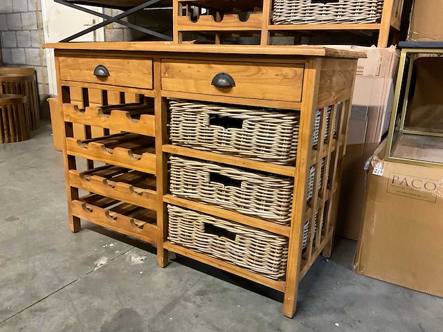 Timeless wijnkast met lades - afbeelding 9 van  13