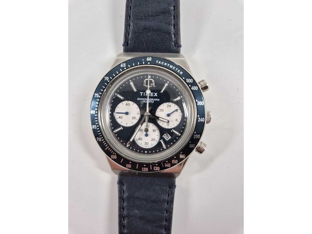 Timex q chronograph quartz herenhorloge - afbeelding 3 van  8
