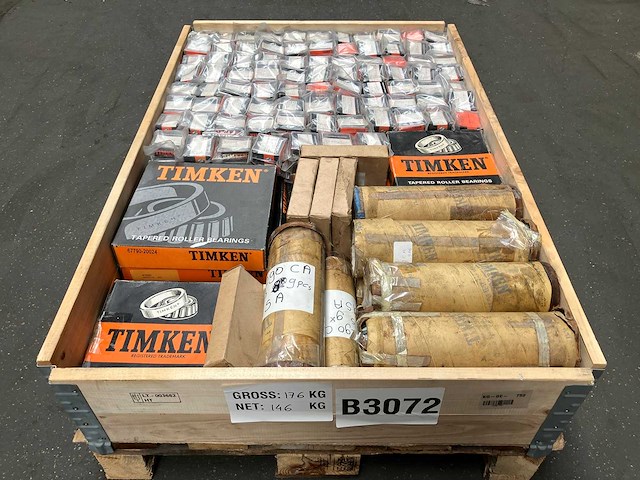 Timken - partij conische rollagers - 146kg - afbeelding 1 van  11
