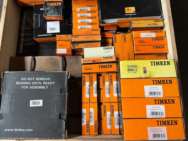 Timken - partij diverse lagers 257kg - afbeelding 3 van  11