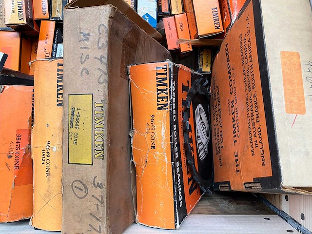 Timken - partij kegelagers en kogellagers 219kg - afbeelding 2 van  10