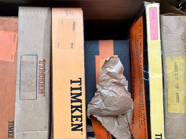 Timken - partij kegelagers en kogellagers 219kg - afbeelding 7 van  10