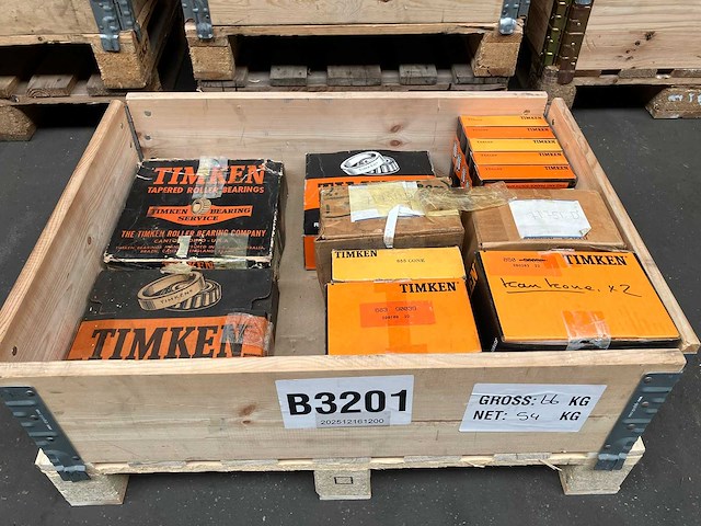 Timken - partij kegellagers 54kg - afbeelding 1 van  5