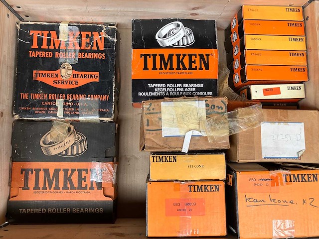 Timken - partij kegellagers 54kg - afbeelding 2 van  5