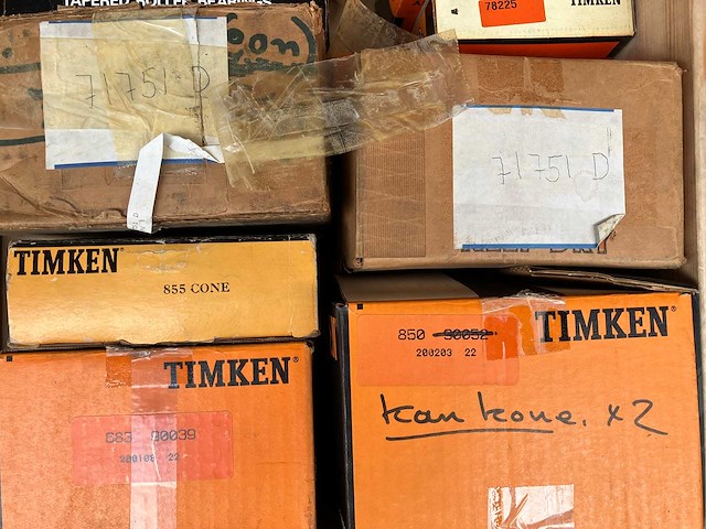 Timken - partij kegellagers 54kg - afbeelding 4 van  5