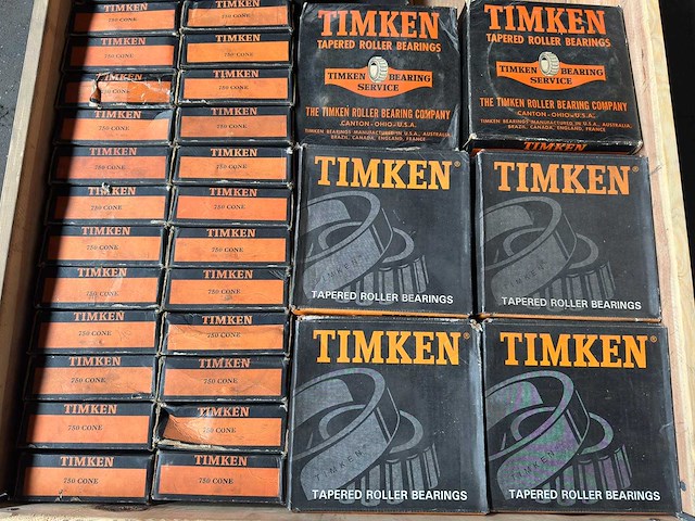 Timken - partij kegellagers & lagercomponenten 217kg - afbeelding 3 van  6