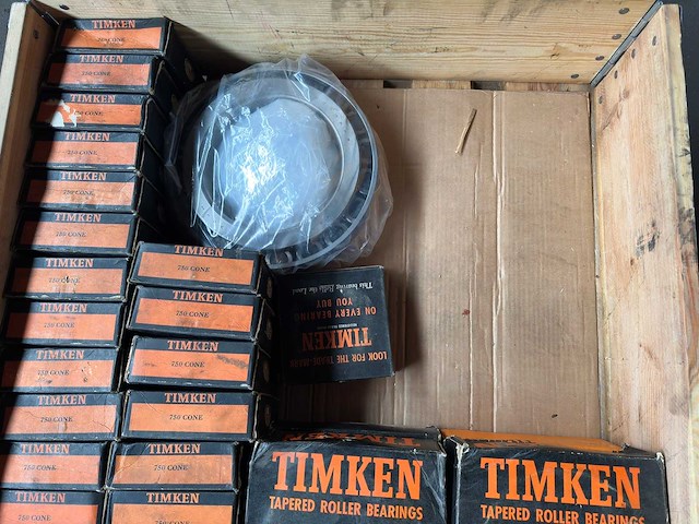 Timken - partij kegellagers & lagercomponenten 217kg - afbeelding 4 van  6