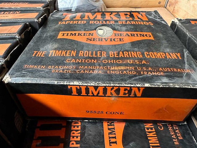 Timken - partij kegellagers & lagercomponenten 217kg - afbeelding 6 van  6