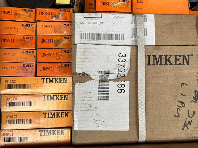 Timken - partij lagers en lageronderdelen 109kg - afbeelding 5 van  6