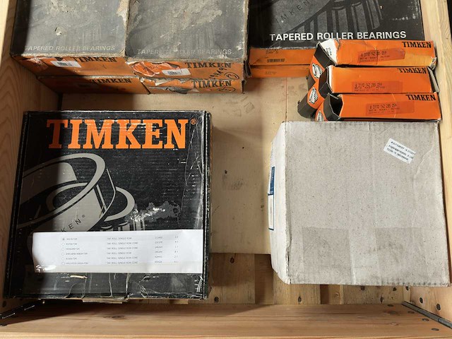 Timken - partij lagers / tapered roller bearings / bearing cones - 192kg - afbeelding 4 van  11