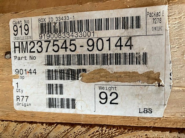 Timken - partij onderdelen 79kg - afbeelding 3 van  3