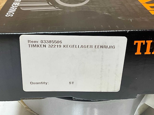 Timken 32219 kogellager - afbeelding 5 van  5