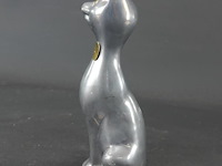 Tin met bronzen poes - afbeelding 3 van  5