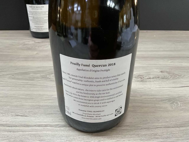 Tinel blondelet pouilly fume quercus 2018 (4x) - afbeelding 3 van  3