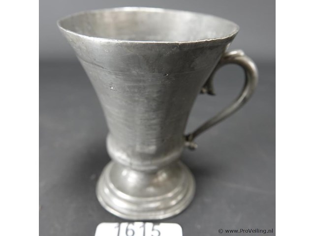 Tinnen beker - afbeelding 1 van  5