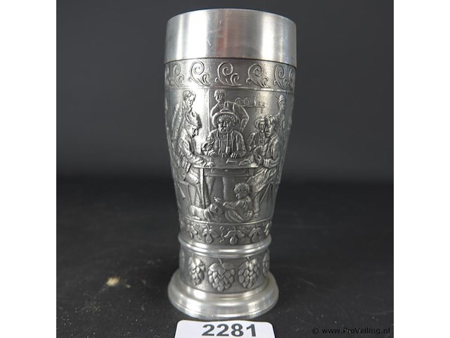 Tinnen beker - afbeelding 2 van  5