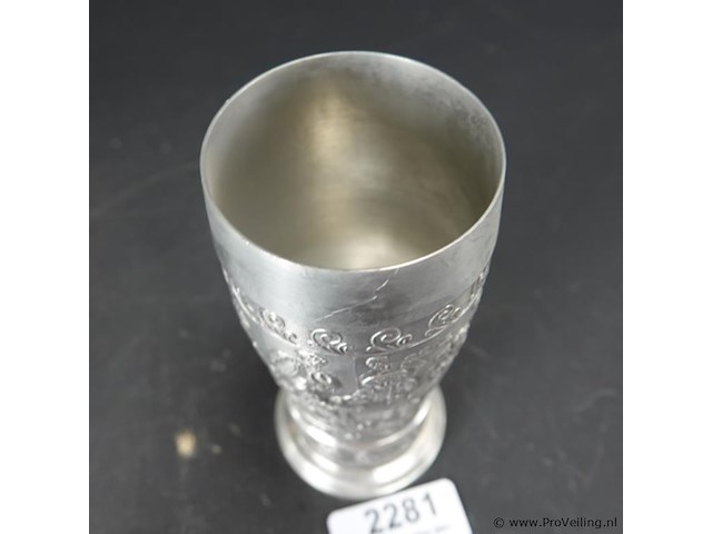 Tinnen beker - afbeelding 3 van  5