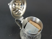 Tinnen bierkrug (ook wel bierstein genoemd) - afbeelding 4 van  5