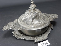 Tinnen écuelle/porringer - afbeelding 1 van  5