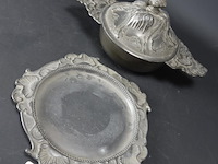 Tinnen écuelle/porringer - afbeelding 3 van  5