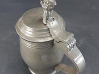 Tinnen kan met drinker in top - afbeelding 2 van  5