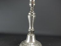 Tinnen kandelaar - afbeelding 2 van  5