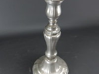 Tinnen kandelaar - afbeelding 3 van  5