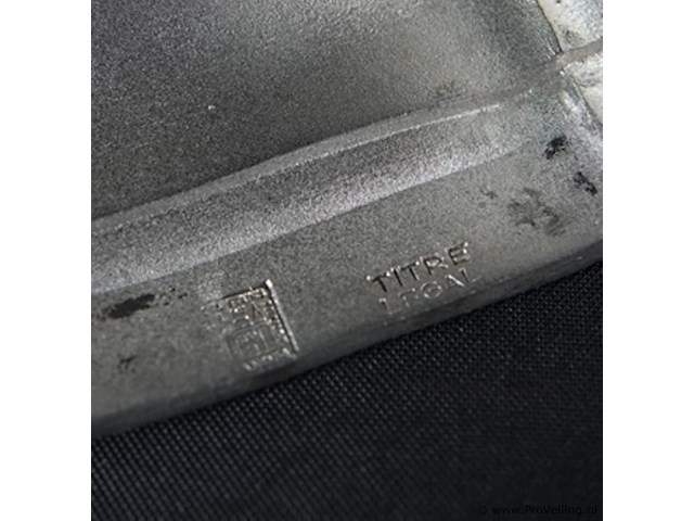 Tinnen kandelaar - afbeelding 5 van  5