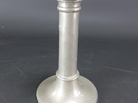 Tinnen kandelaar - afbeelding 2 van  5
