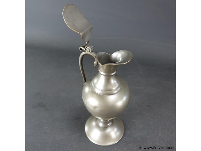 Tinnen klepkan - afbeelding 4 van  5