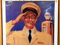 Tinnen shell reclame bord - afbeelding 2 van  5