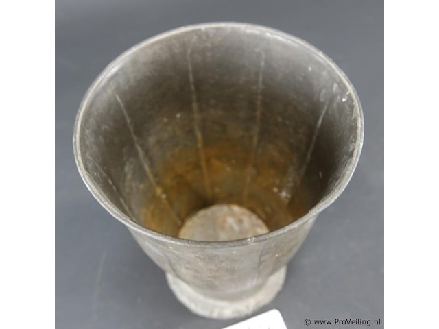 Tinnen vaas - afbeelding 3 van  5