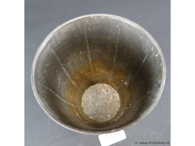 Tinnen vaas - afbeelding 4 van  5