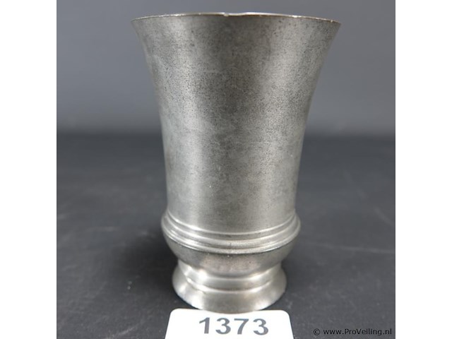 Tinnen vaas - afbeelding 1 van  5